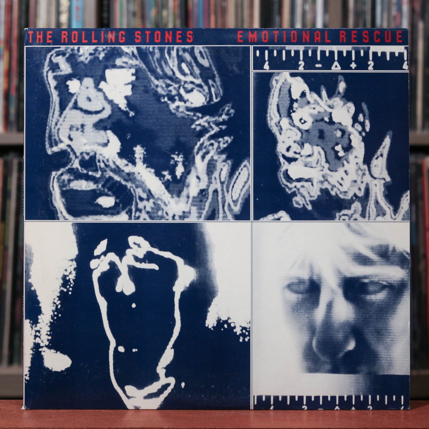 Rolling Stones - Emotional Rescue - 1980 Rolling Stones Records, EX/EX