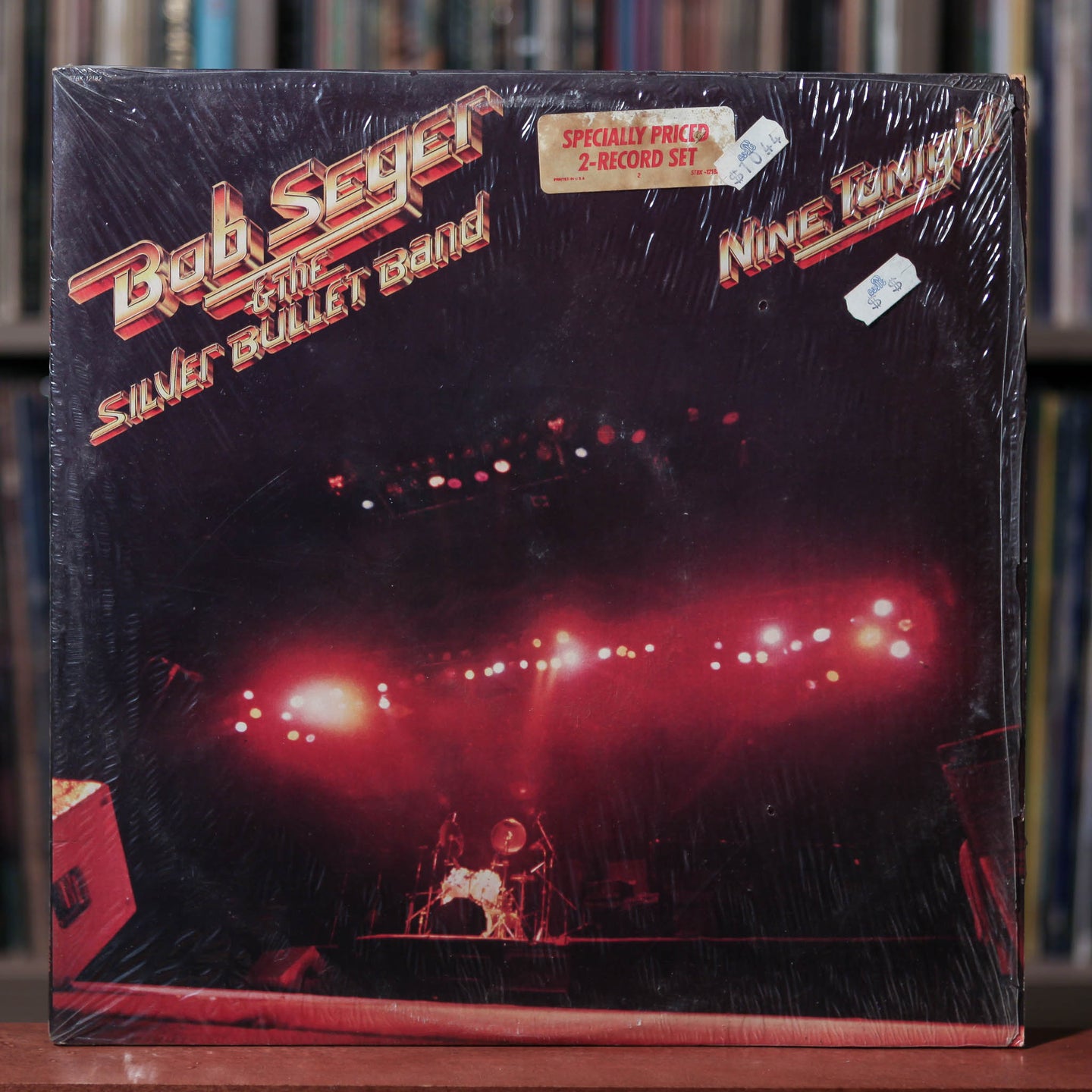 Bob Seger - Nine Tonight - 2LP - 1981 Capitol, VG+/VG w/Shrink