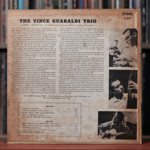 Vince Guaraldi Trio - Self Titled - RED VINYL - 1957 Fantasy, VG/VG+