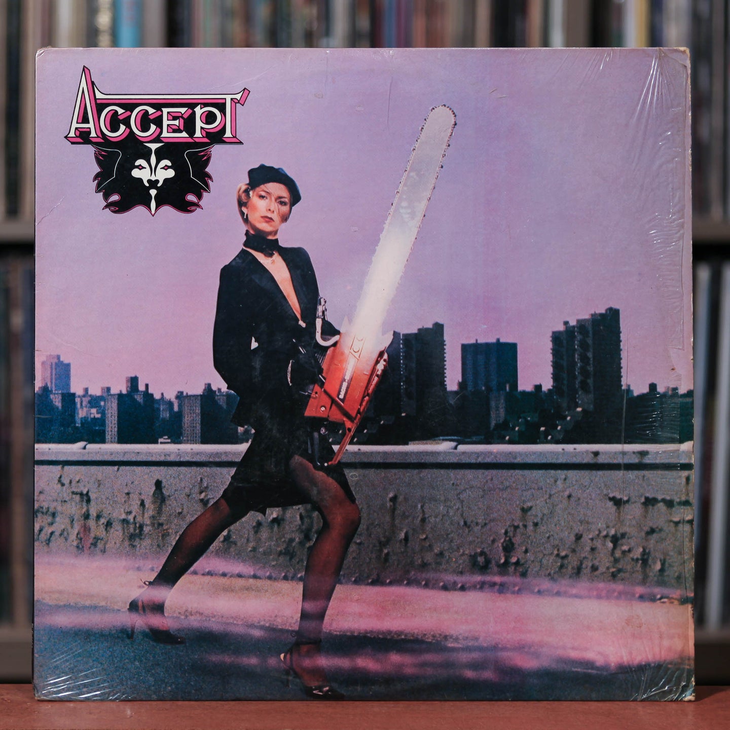 Accept - Self-TItled - 1984 PVC Records, VG/VG w/Shrink