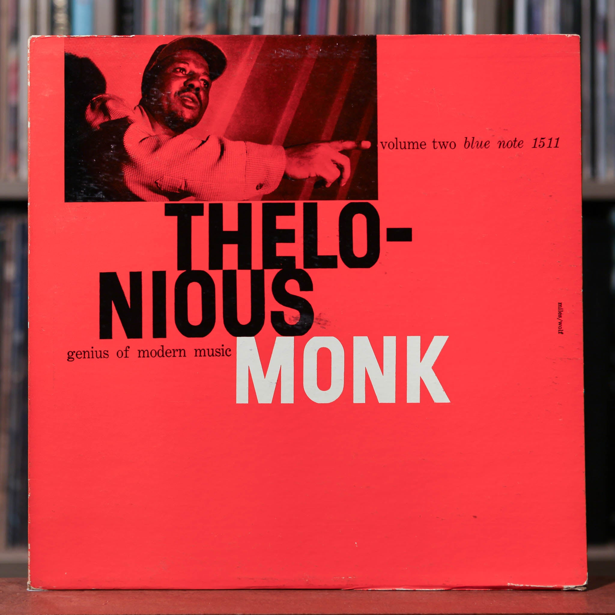 Thelonious Monk - Genius of Modern Music Vol II- 1962 Riverside - VG+&frasl;