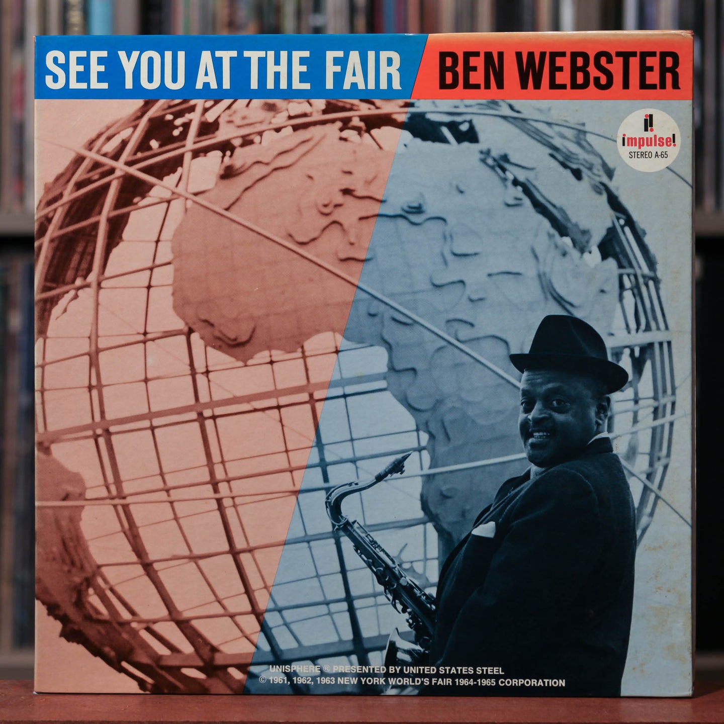 Ben Webster - See You at the Fair - 1964 Implulse, VG+/VG+