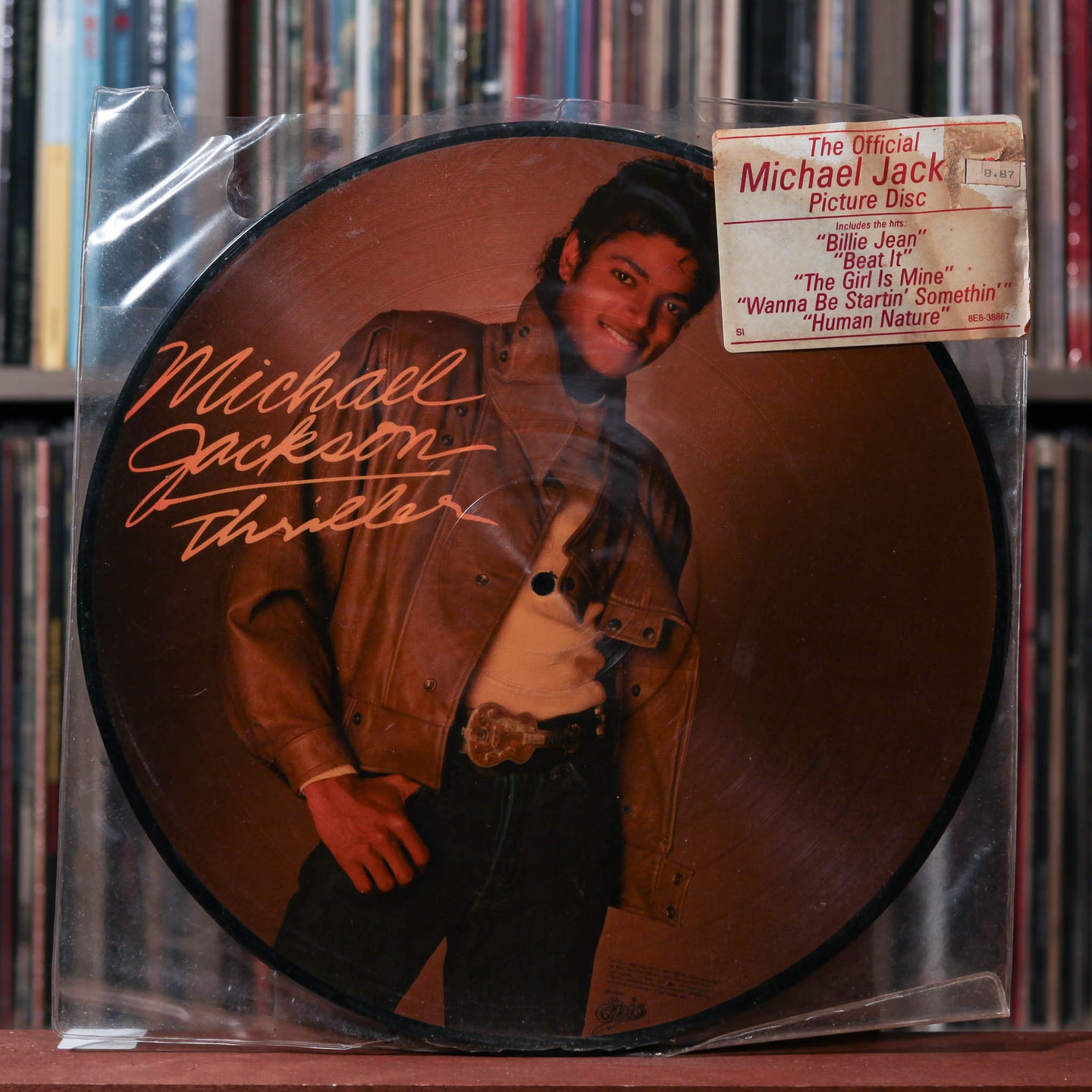 Michael Jackson - Thriller - PICTURE DISC 1983 Epic, VG/VG