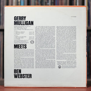 Gerry Mulligan Meets Ben Webster - Self-Titled - 1963 Verve