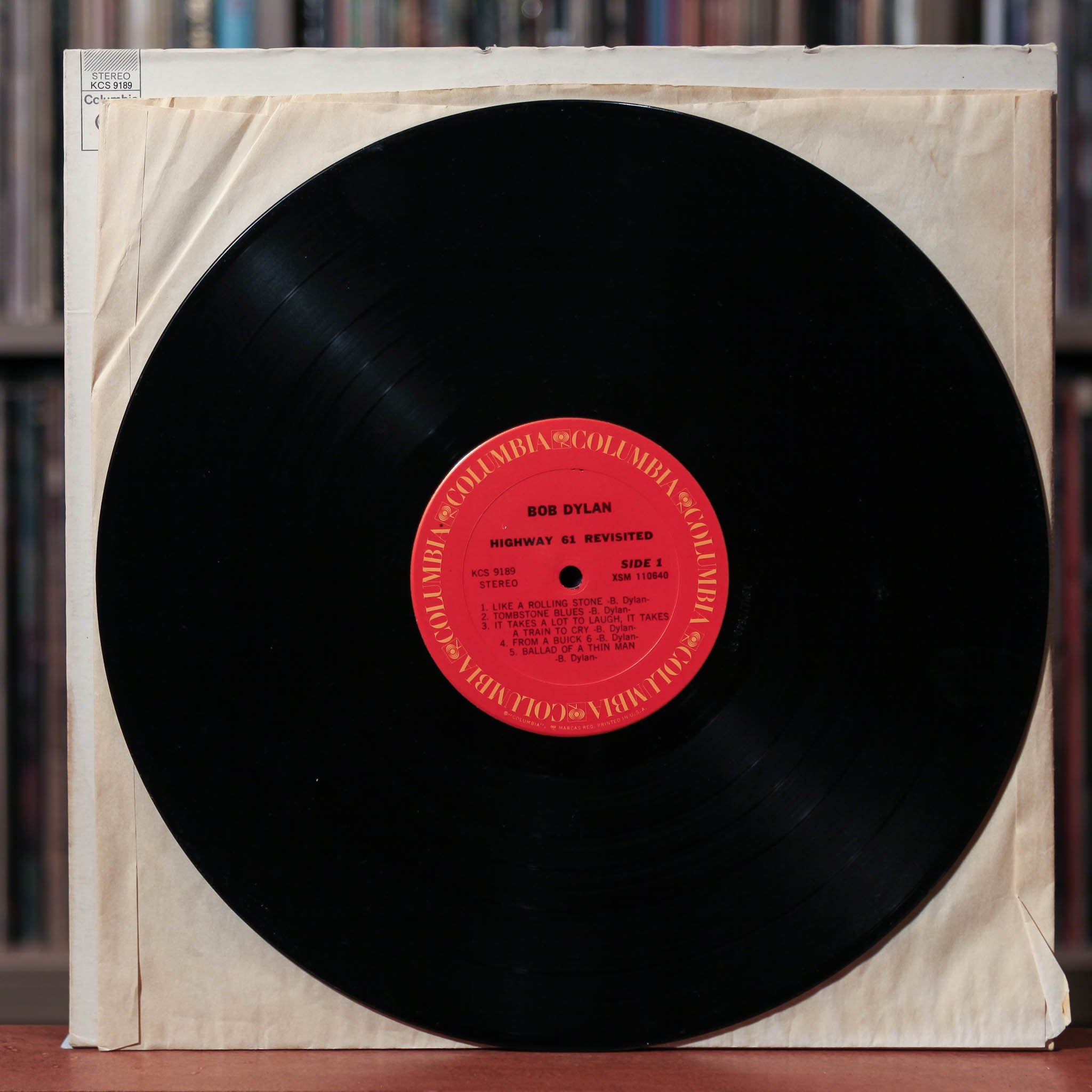 Bob Dylan - Highway 61 Revisited - 1975 Columbia, VG+/VG+