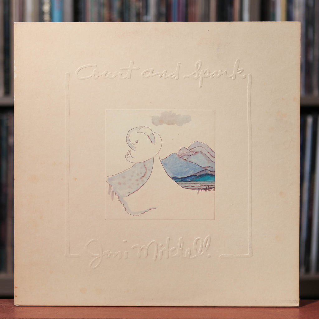 Joni Mitchell - Court And spark - 1974 Asylum, EX/VG+