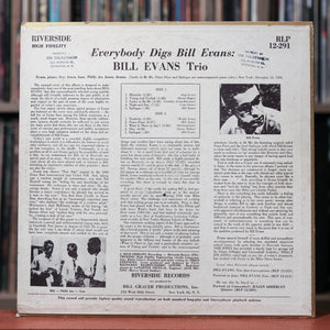 Bill Evans - Everybody Digs Bill Evans - Mono - 1961 Riverside, VG/VG+