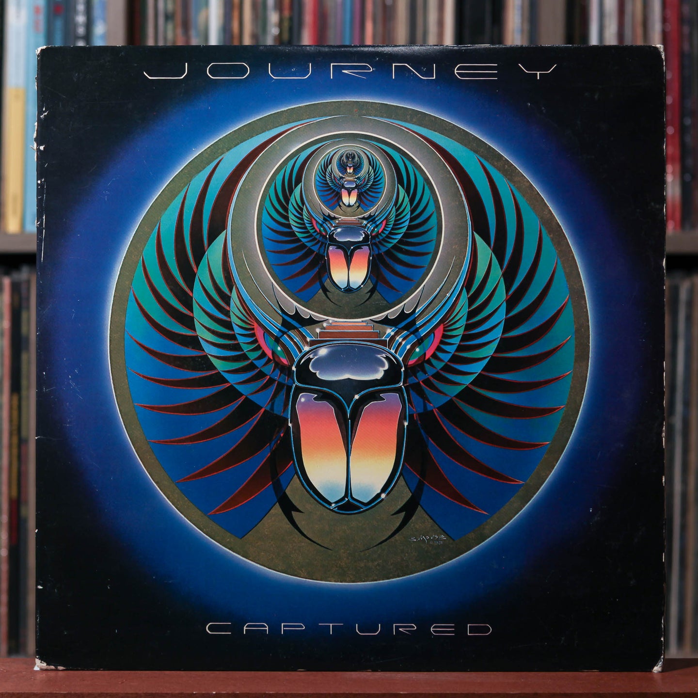 Journey - Captured - 2LP 1981 Columbia, VG/VG