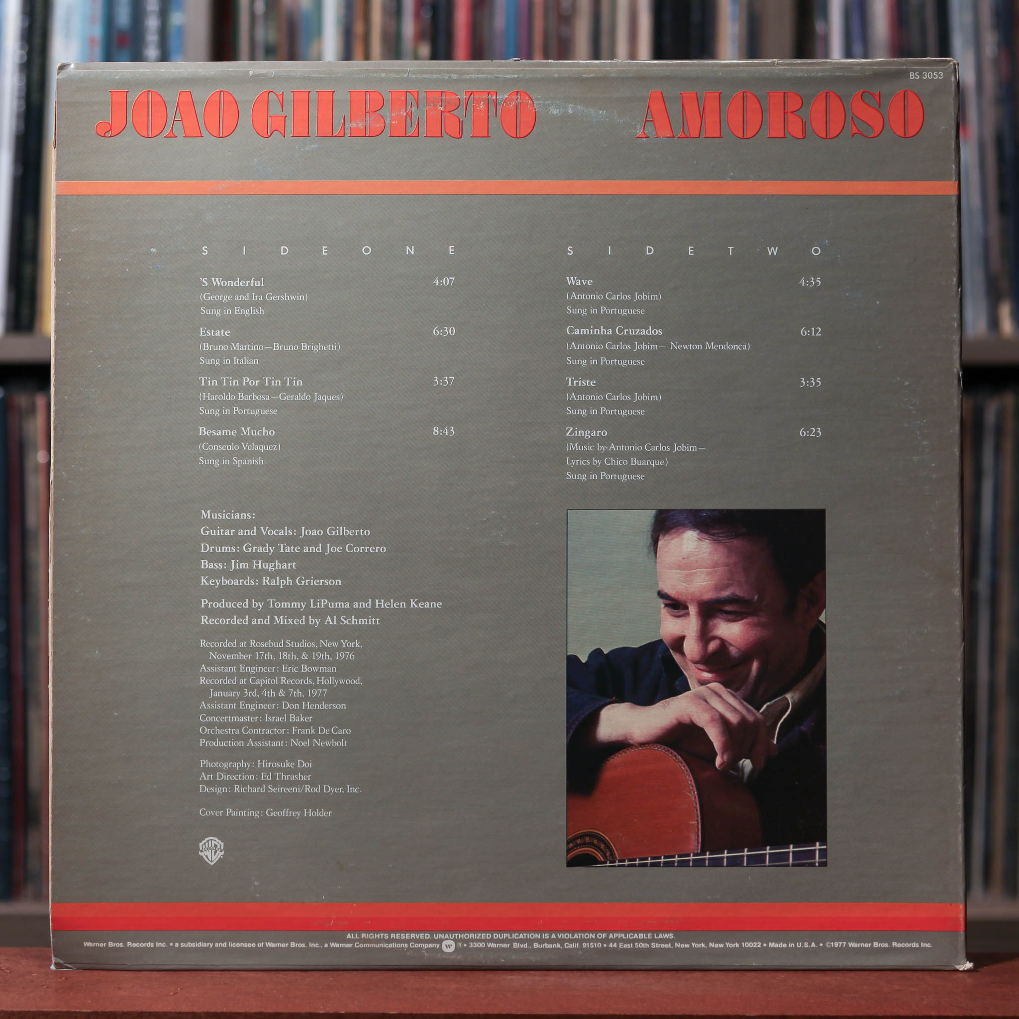 João Gilberto Amoroso レコード 1977年 amoroso.jpg