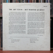 Load image into Gallery viewer, Art Tatum + Ben Webster Quartet - Self Titled - 1958 Verve, VG/EX
