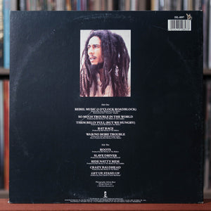 Bob Marley - Rebel Music - Canadian Import - 1986 Island, VG+/VG+