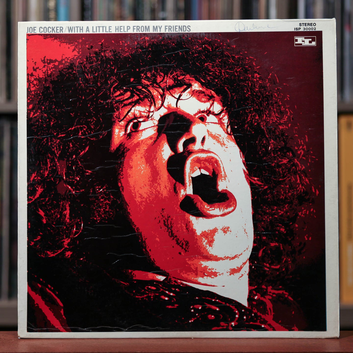 Joe Cocker - With A Little Help From My Friends - Italian Import - 1971 A&M, VG+/VG