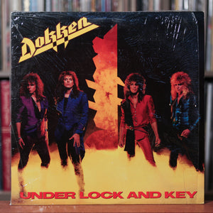 Dokken - Under Lock And Key - 1985 Elektra, VG+/VG+ w/Shrink