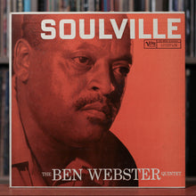 Load image into Gallery viewer, Ben Webster Quintet - Soulville - 1958 Verve, VG/VG
