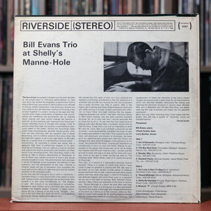 Bill Evans Trio - At Shelly's Manne-Hole, Hollywood California - 1966 Riverside, VG+/VG+