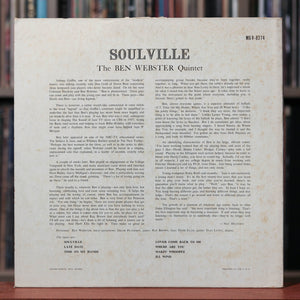Ben Webster Quintet - Soulville - 1958 Verve, VG/VG