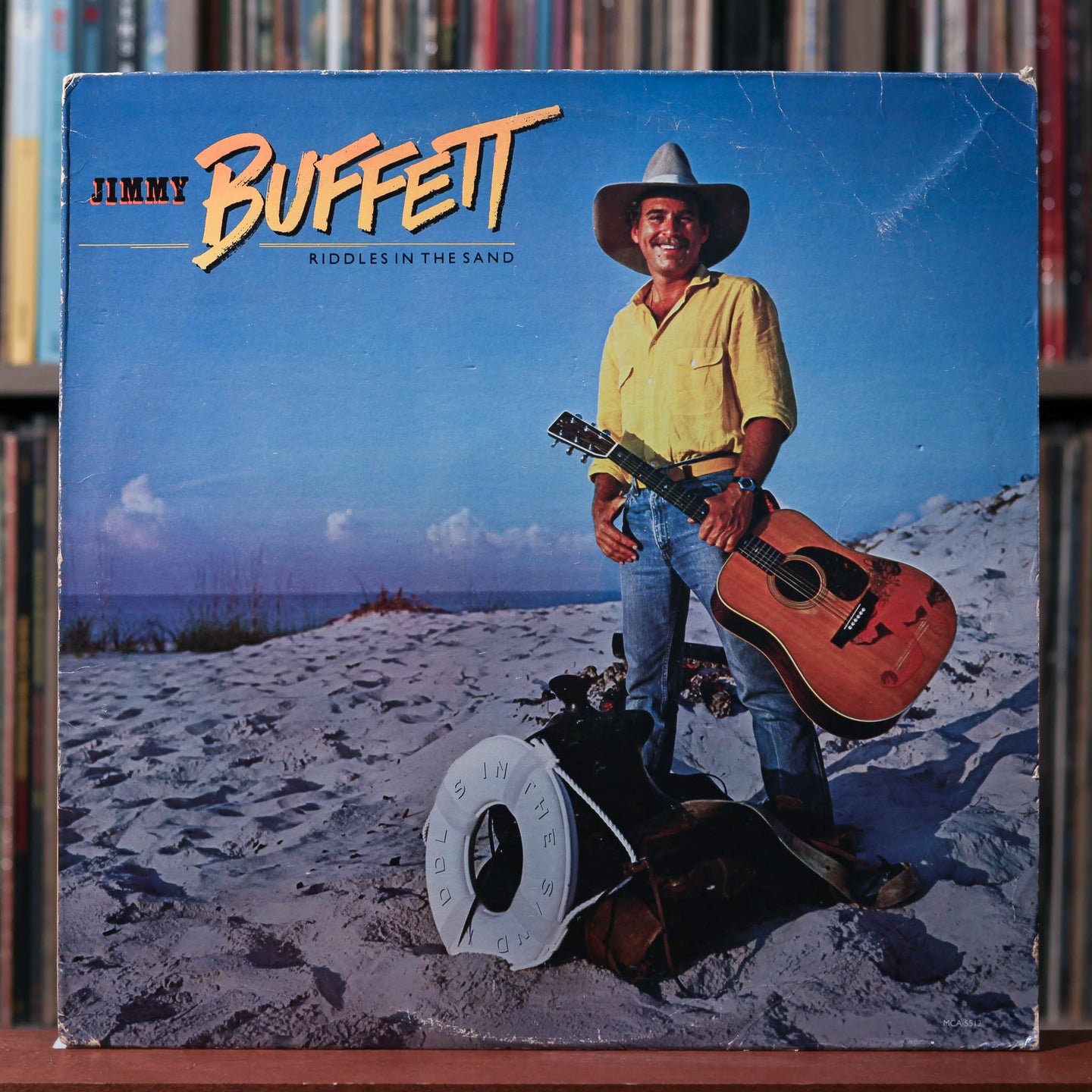 Jimmy Buffett - Riddles In The Sand - 1984 MCA Records, VG/VG+