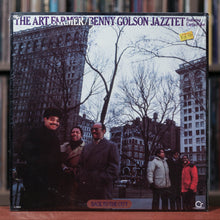 Load image into Gallery viewer, The Art Farmer/Benny Golson Jazztet Featuring Curtis Fuller - Back To The City- 1986 Contemporary, EX/EX w/Shrink
