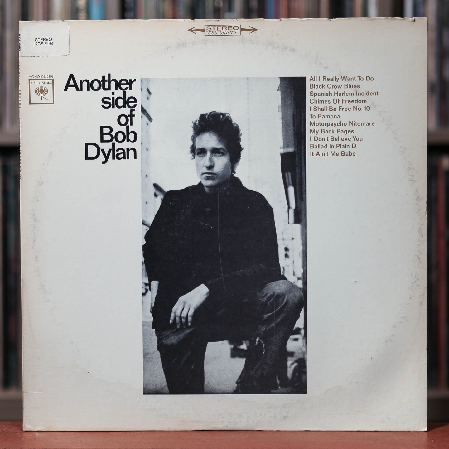 Bob Dylan - Another Side Of Bob Dylan - 1975 Columbia, VG+/VG