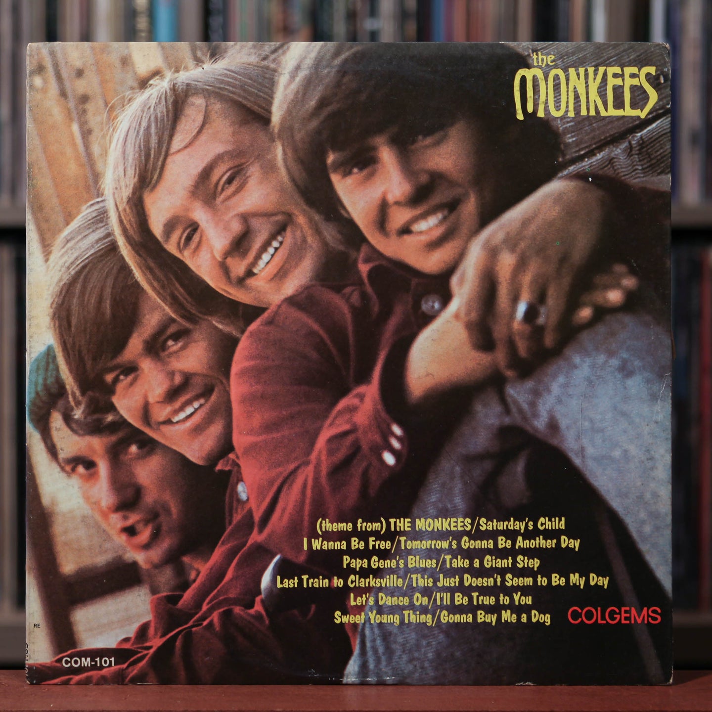 The Monkees - Self-Titled - 1966 Colgems, VG+/VG