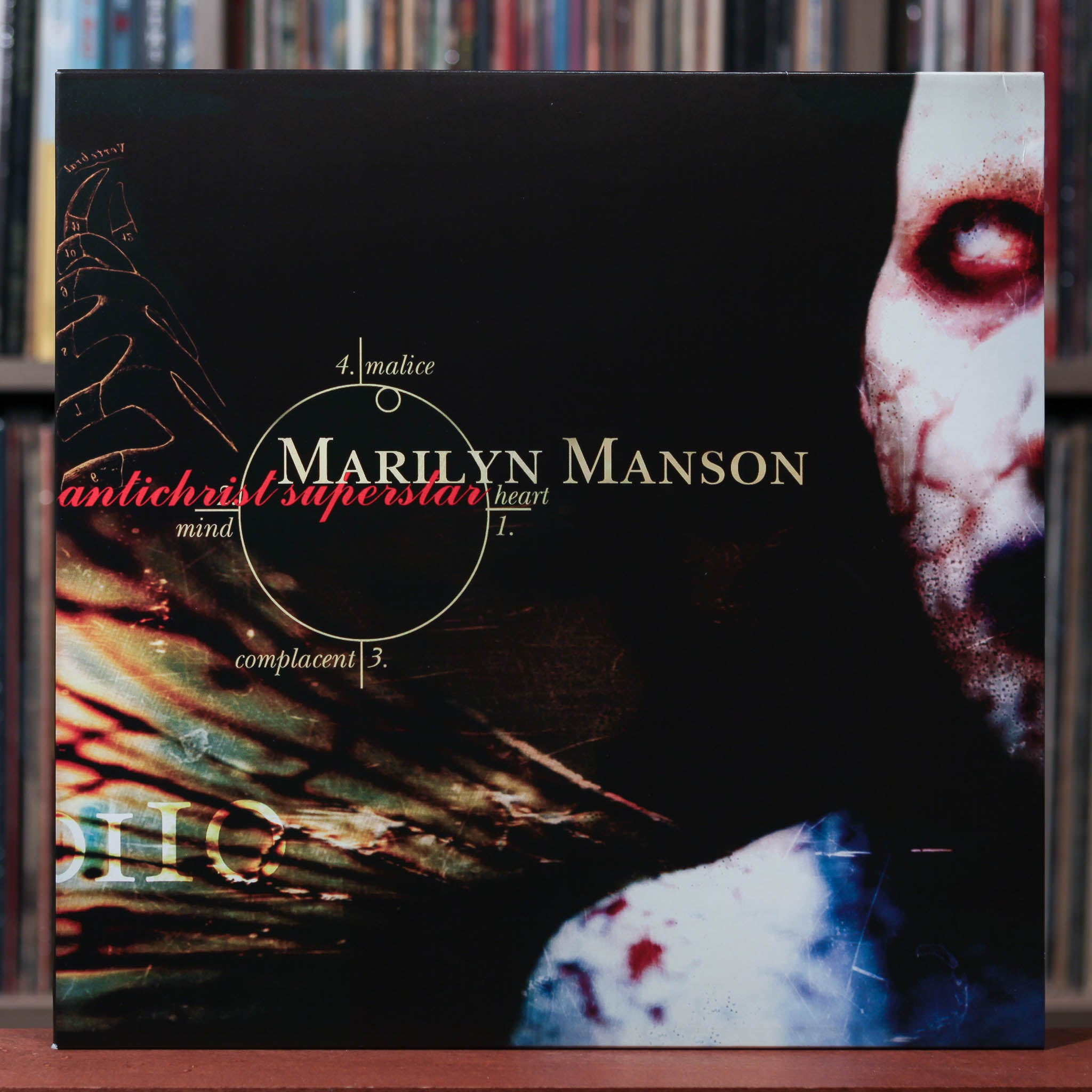 Marilyn Manson - Antichrist Superstar - 2LP PURPLE VINYL PRIVATE PRESS