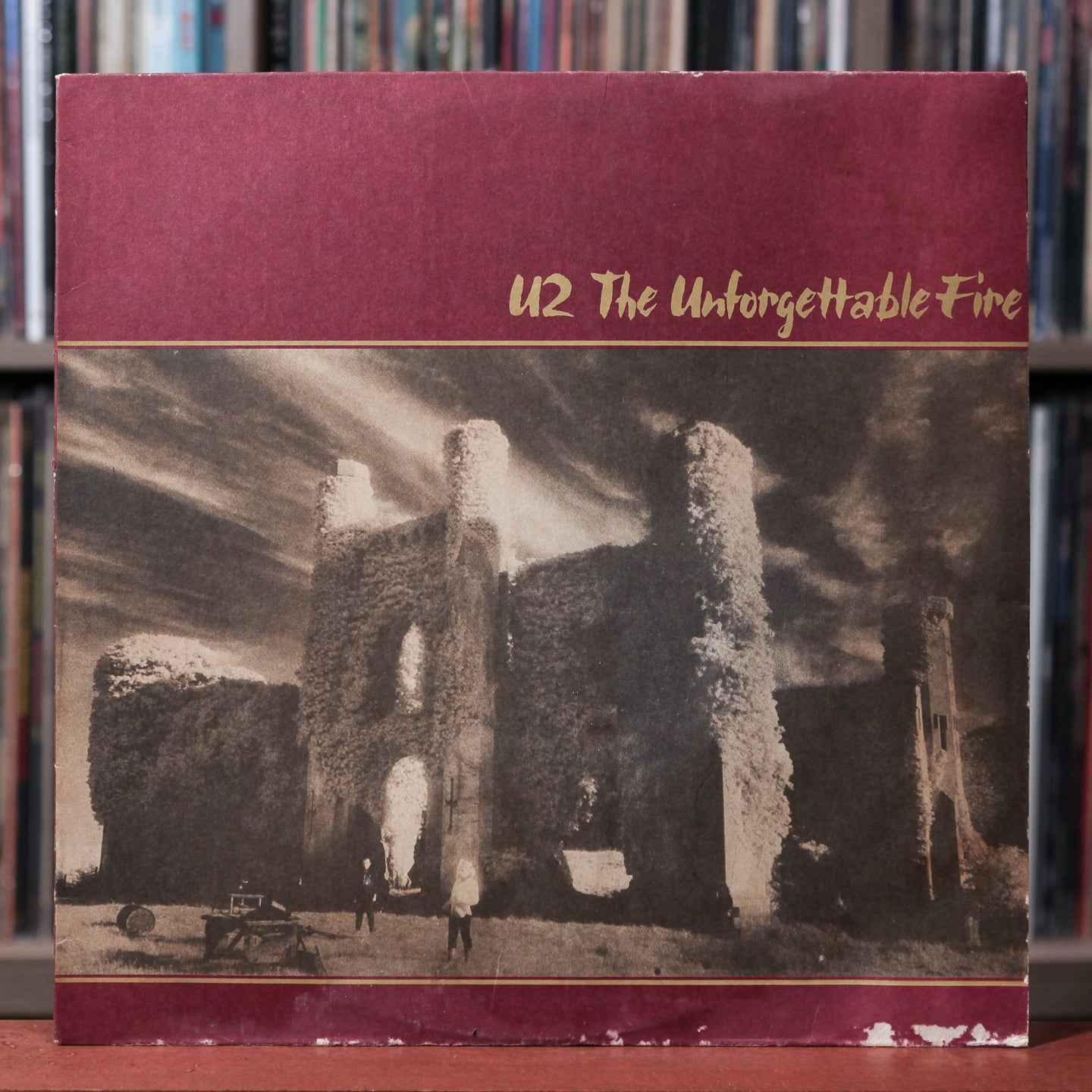 U2 - The Unforgettable Fire - 1984 Island, VG/VG+