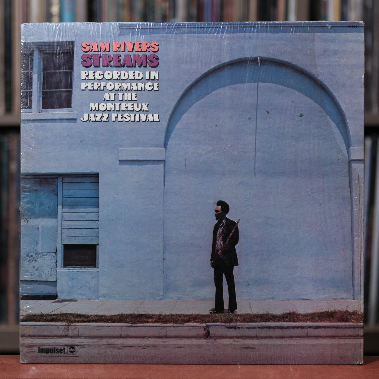 Sam Rivers - Streams - 1973 Impulse!, EX/EX w/Shrink