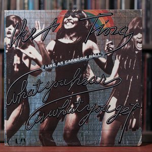 Ike & Tina Turner - What You Hear Is What You Get (Live At Carnegie Hall) - 1971 UA, VG/VG+