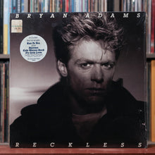Load image into Gallery viewer, Bryan Adams - Reckless -IN SHRINK W/ HYPE 1984 A&amp;M Records, EX/NM
