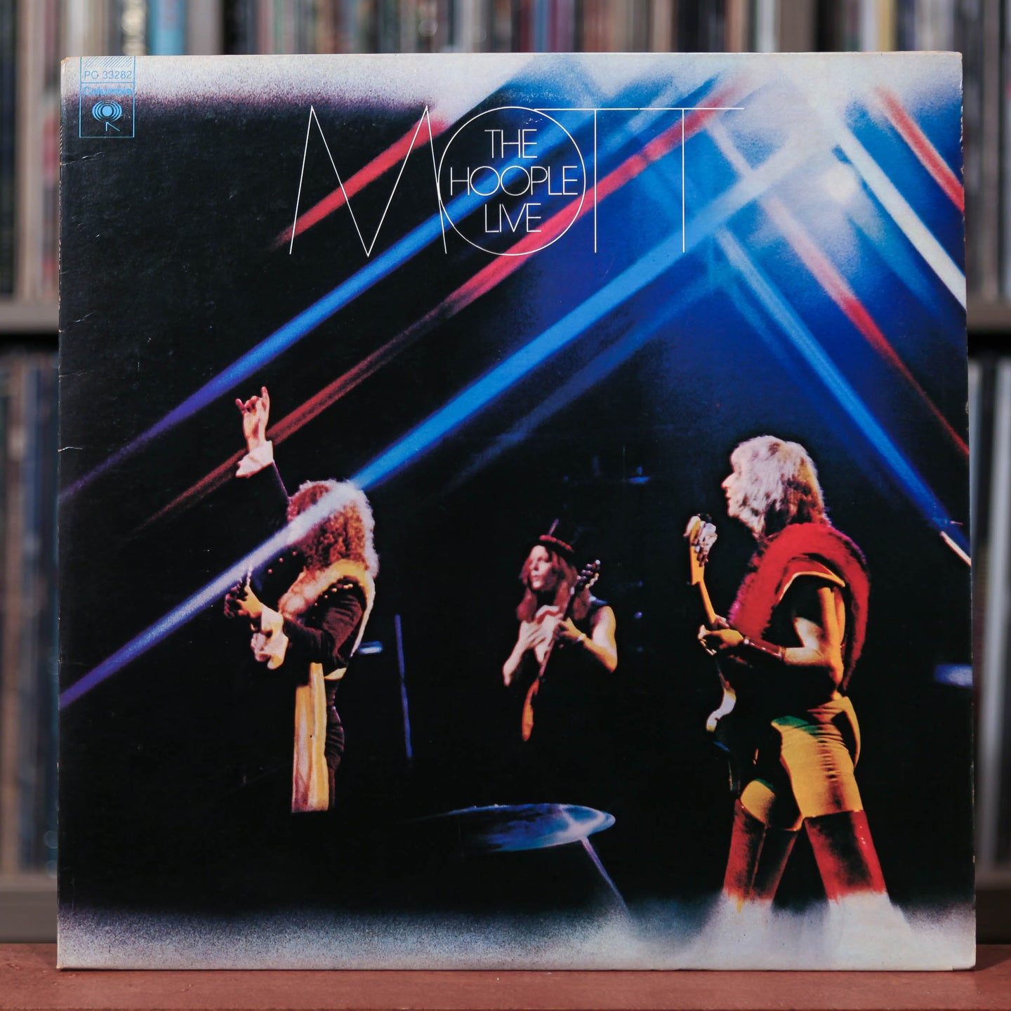 Mott The Hoople - Live - 1974 Columbia, EX/VG+