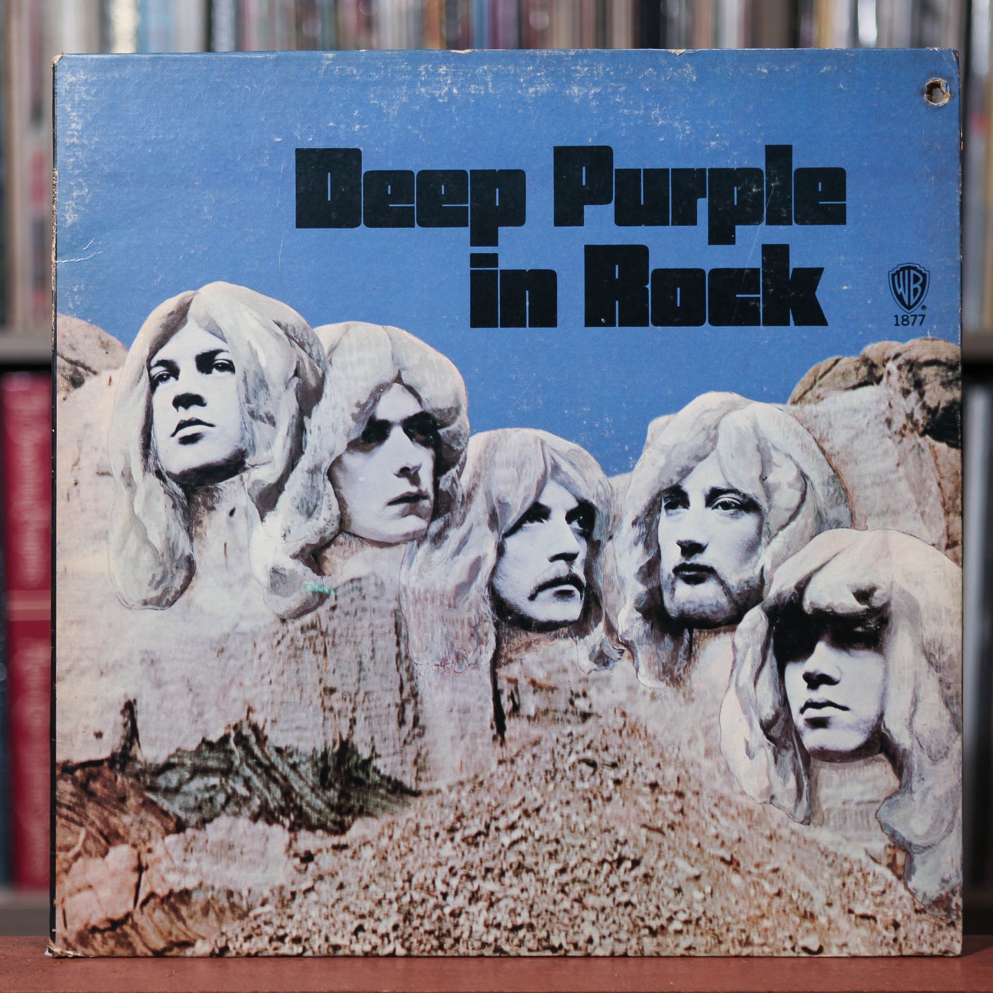Deep Purple - In Rock - 1976 Warner, VG+/EX