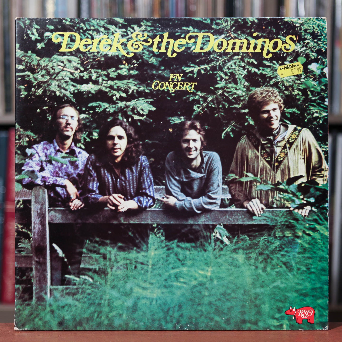 Derek And The Dominos - In Concert - Rare UK Import - 2LP - 1973 RSO,