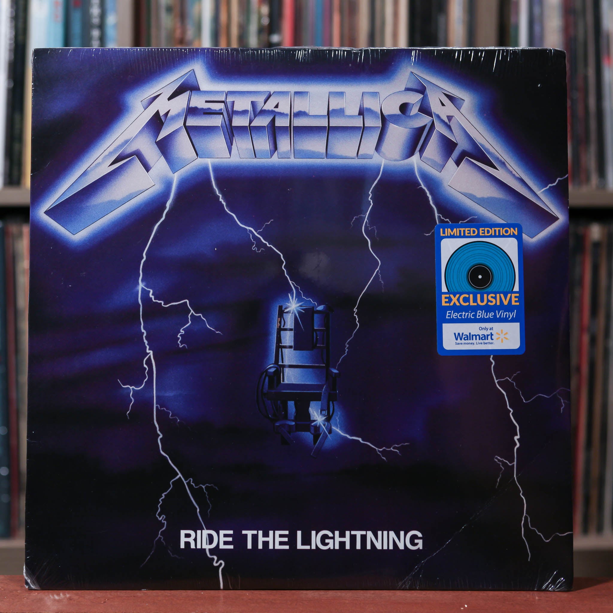 Metallica - Ride The Lightning - Electric Blue Vinyl - 2021 Blackened,