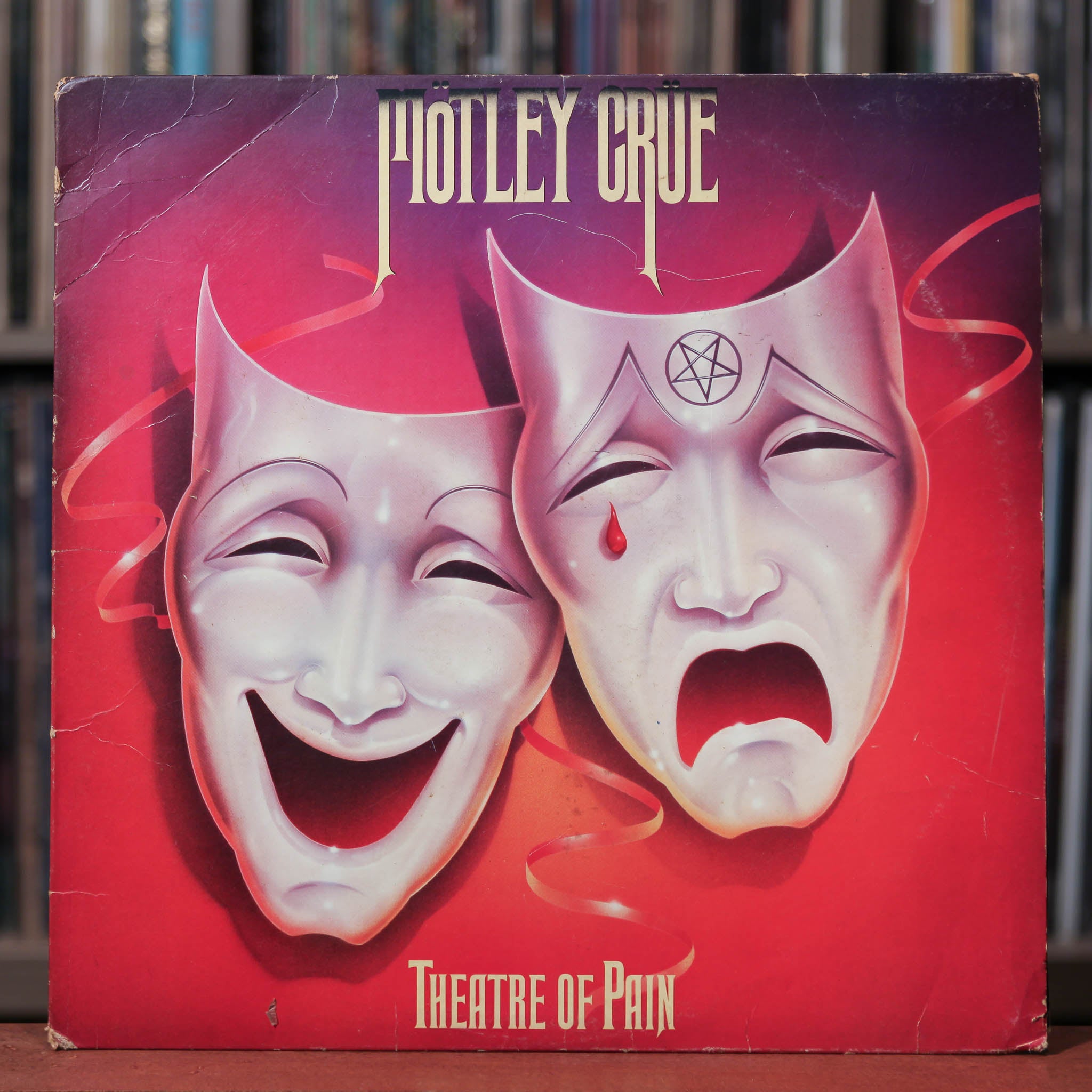 Motley Crue - Theatre Of Pain - 1985 Elektra, VG/VG