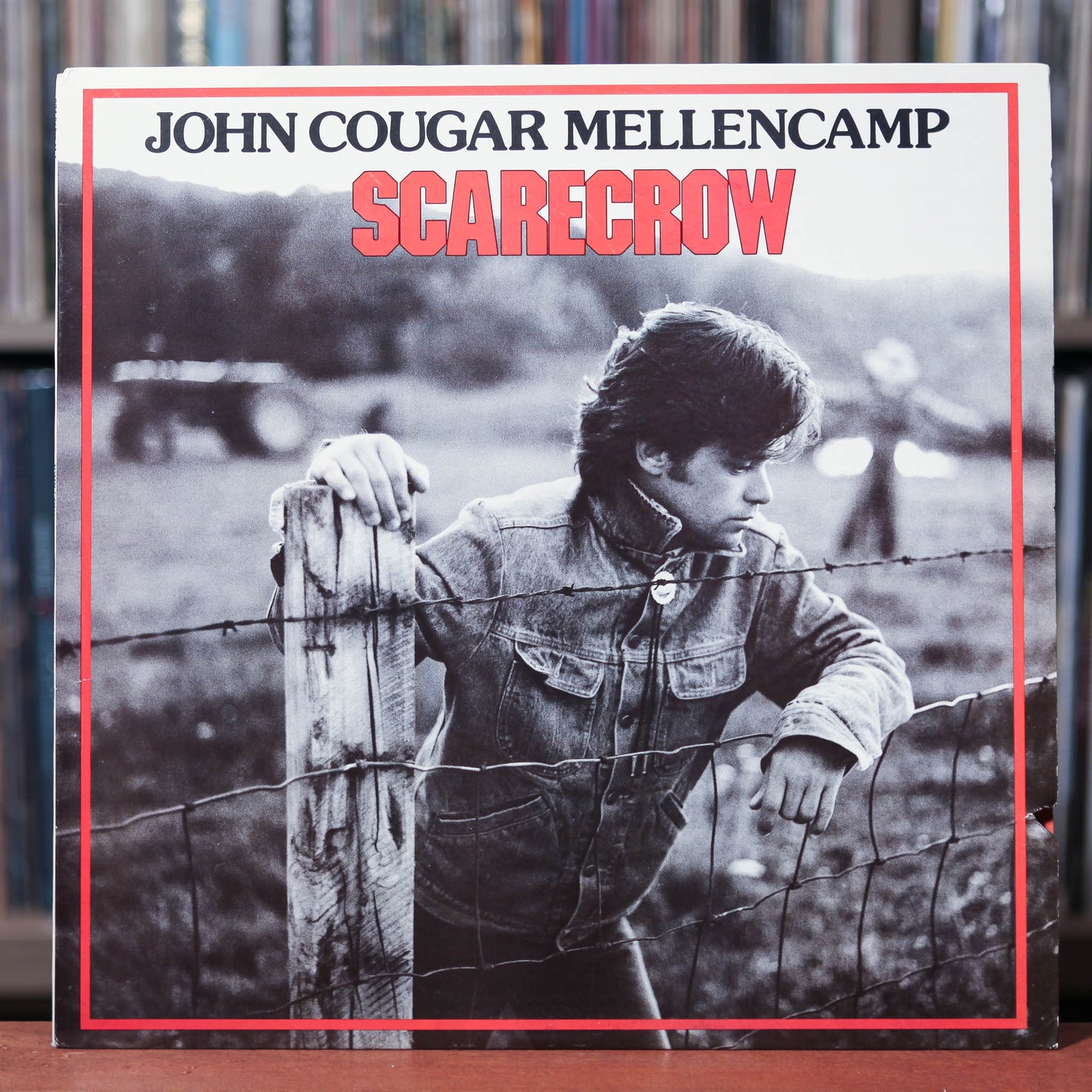 John Cougar Mellencamp - Scarecrow - 1985 Riva, VG/EX