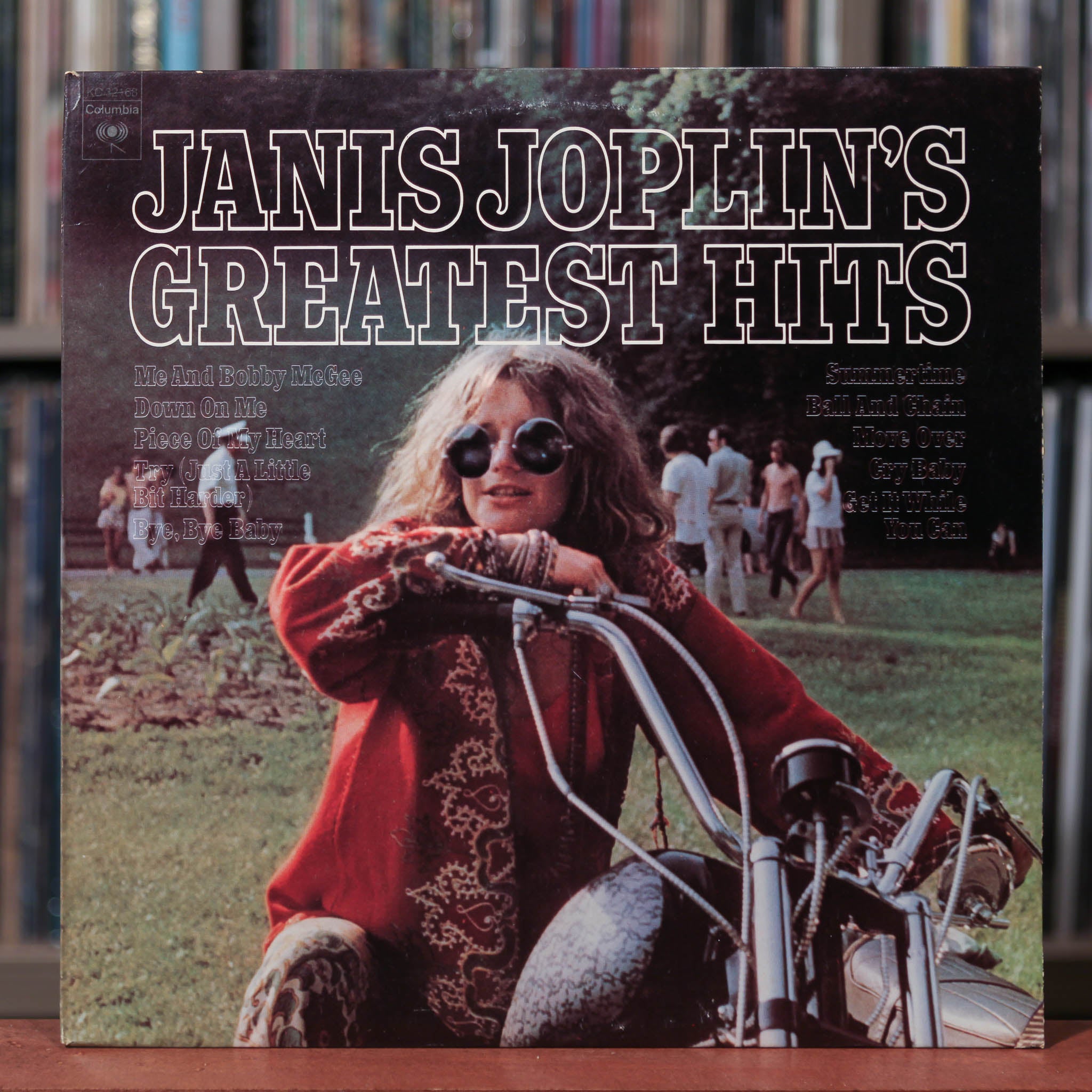 Janis Joplin - Greatest Hits - 1973 Columbia, EX/VG+