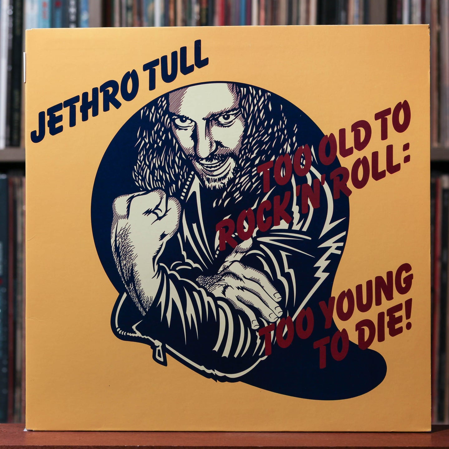 Jethro Tull - Too Old To Rock 'N' Roll: Too Young To Die! - 1980's Chrysalis, EX/NM