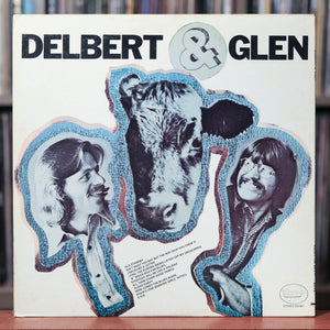Delbert & Glen - Self-Titled - 1972 Clean, VG+/VG+