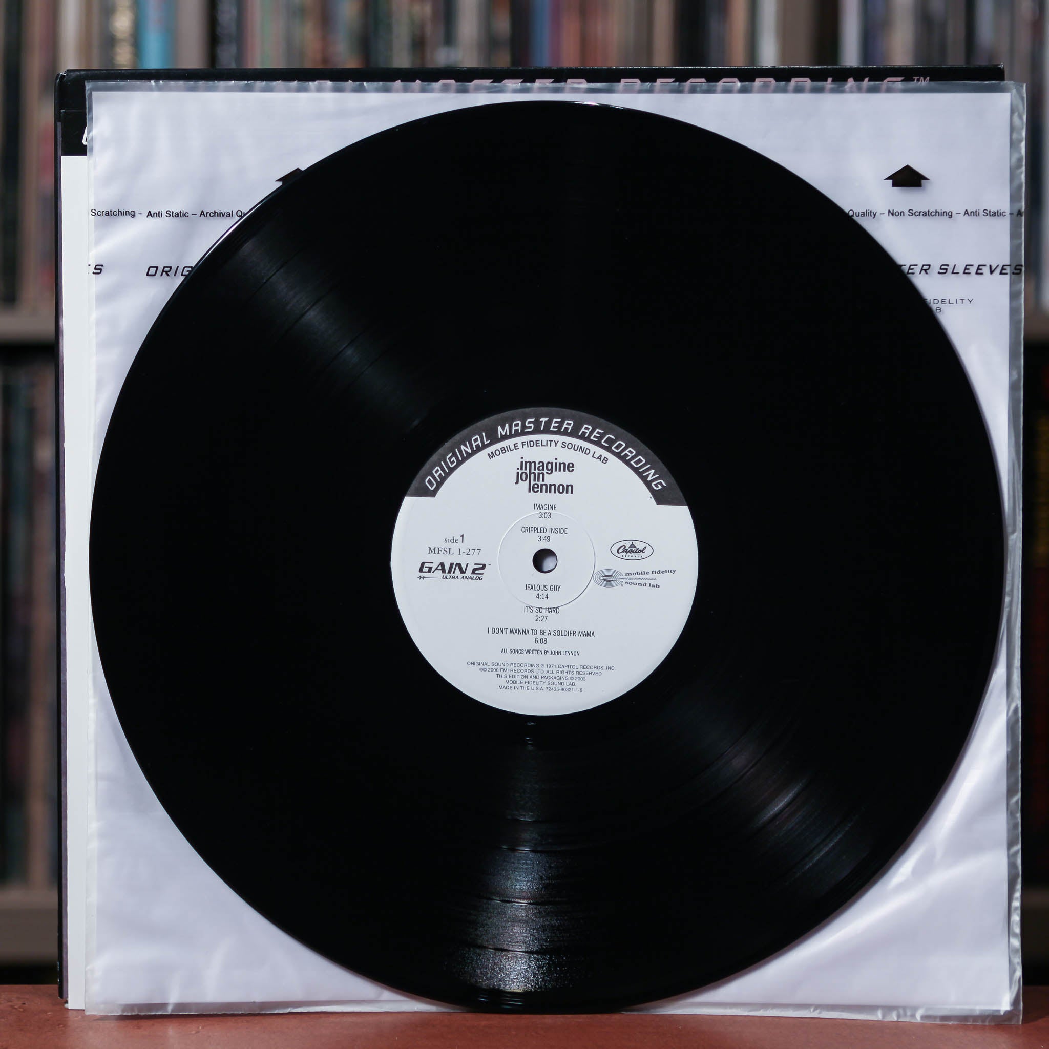 John Lennon - Imagine - MFSL 1-277 Mobile Fidelity, EX/NM