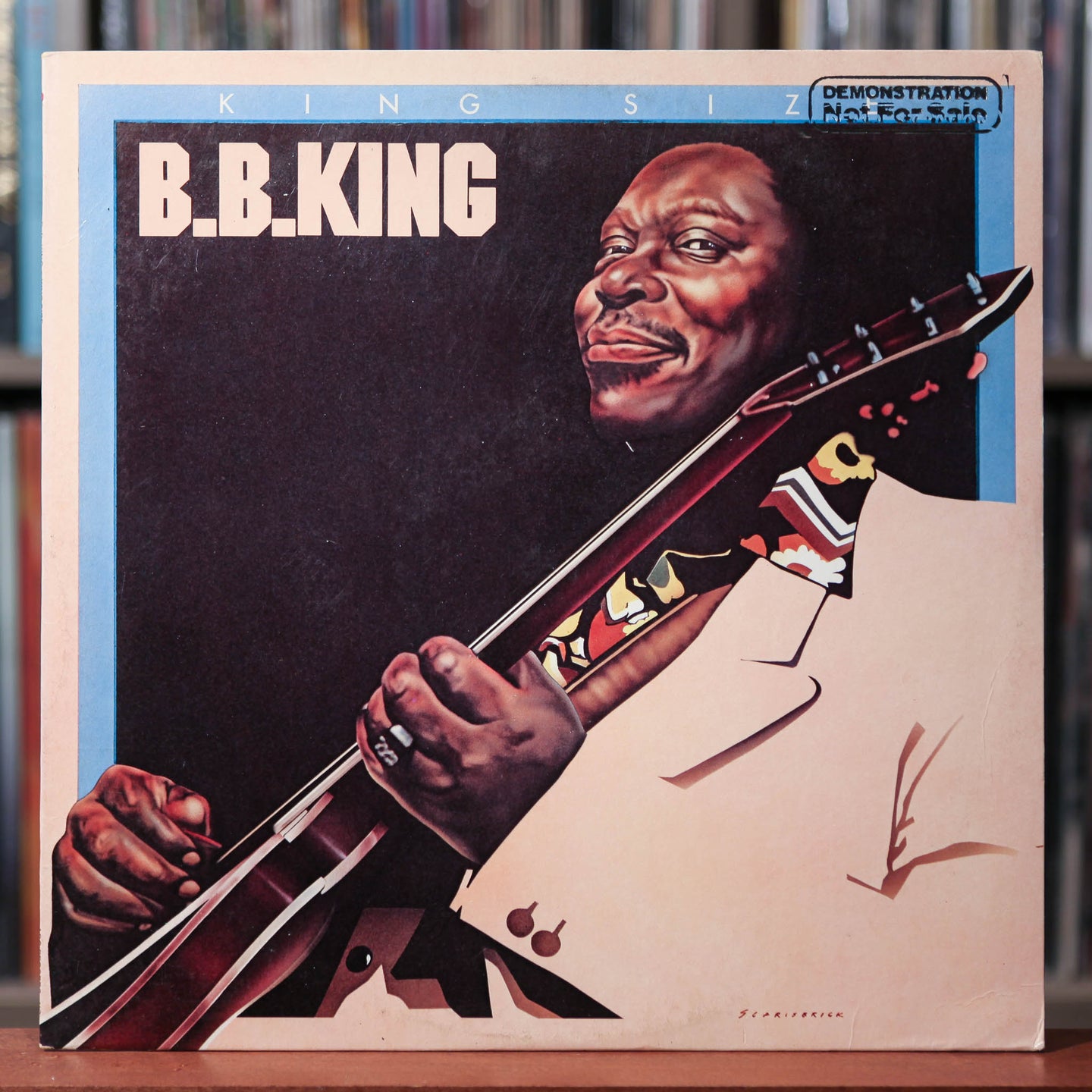B.B. King - King Size -  Rare PROMO -1977 ABC, VG+/VG+