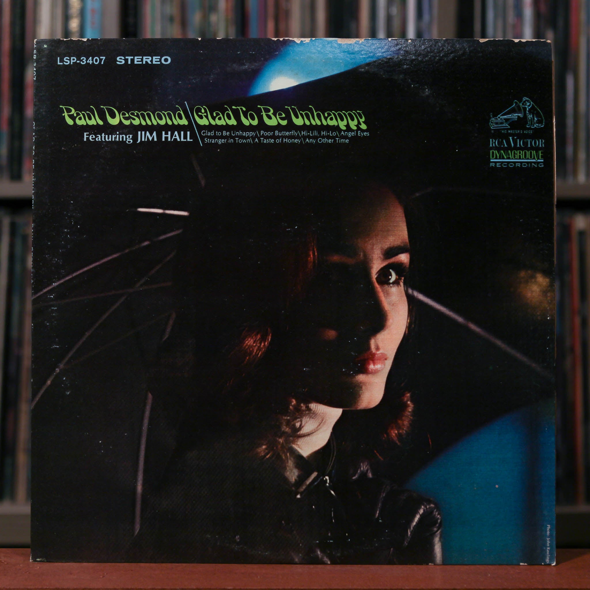 Paul Desmond - Glad To Be Unhappy - 1965 RCA Victor, VG/VG