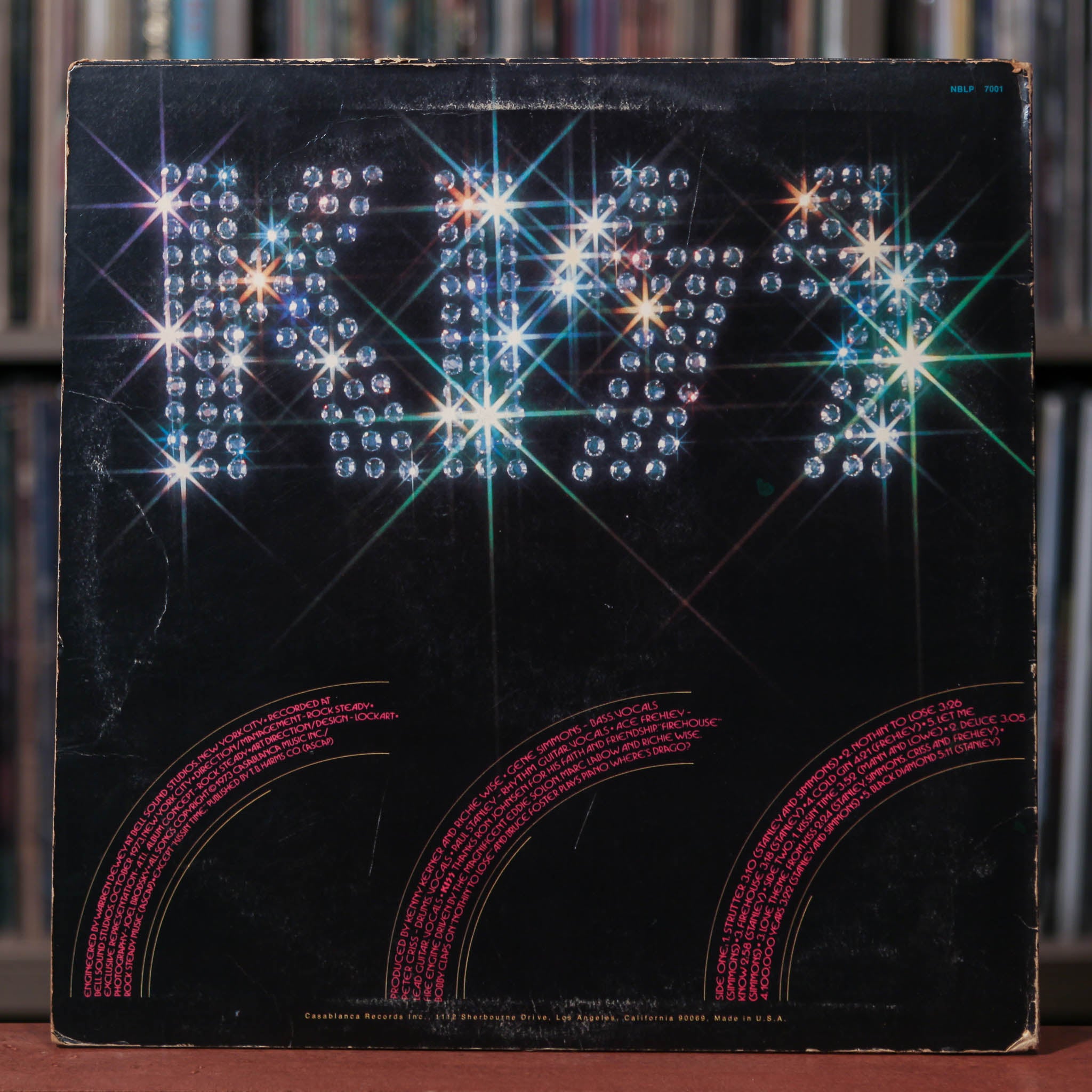 Kiss - Self-Titled - 1977 Casablanca, VG/VG