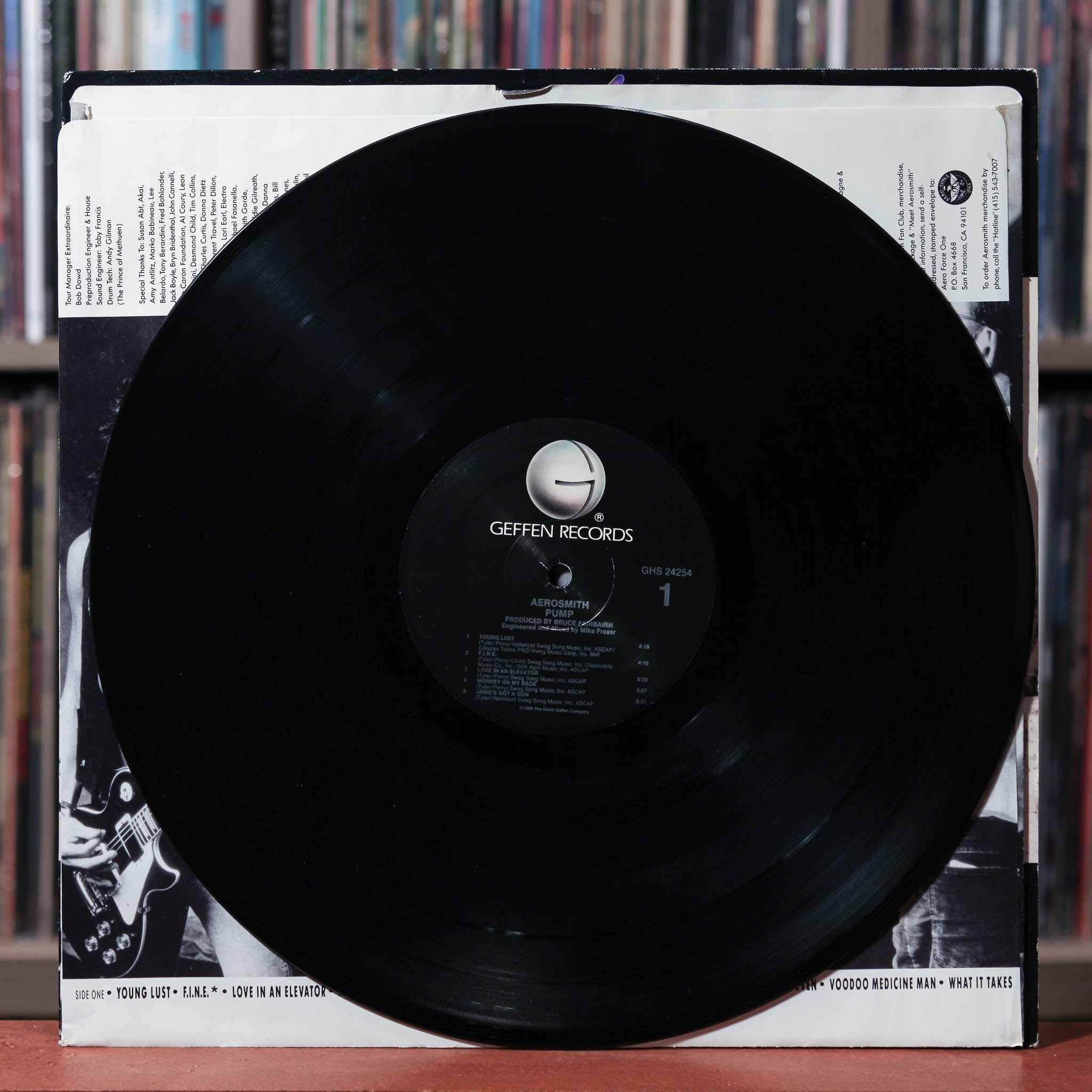 米LP Aerosmith Pump B002518301 Geffen Records /00260 Aerosmith Pump LP Vinyl Album GHS 24254 Geffen 1989 for sale
