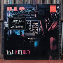 Load image into Gallery viewer, REO Speedwagon - Hi Infidelity - 1980 Epic, VG+/VG w/Shrink &amp; Hype
