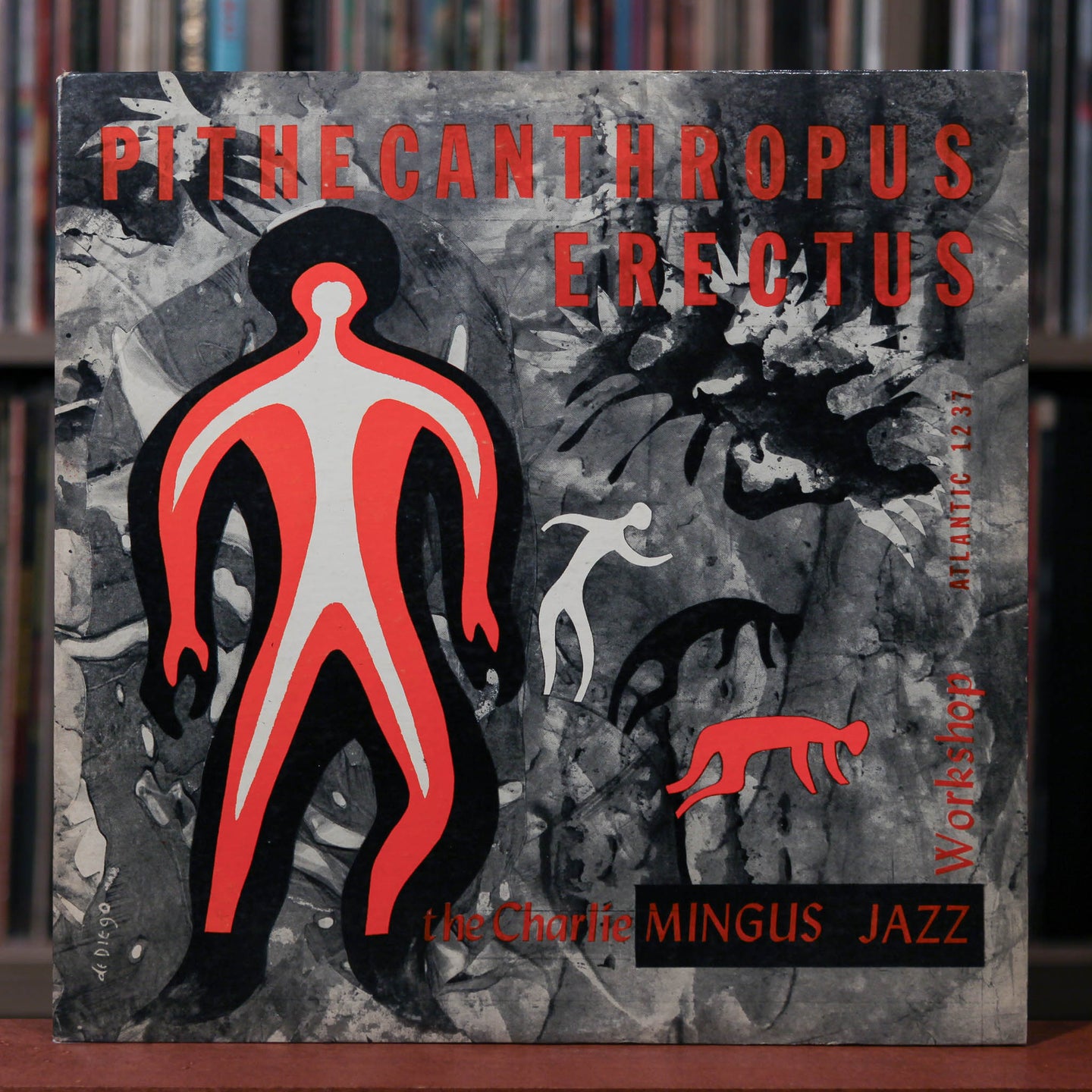Charles Mingus Jazz Workshop - Pithecanthropus Erectus - 1963 Atlantic, VG+/EX