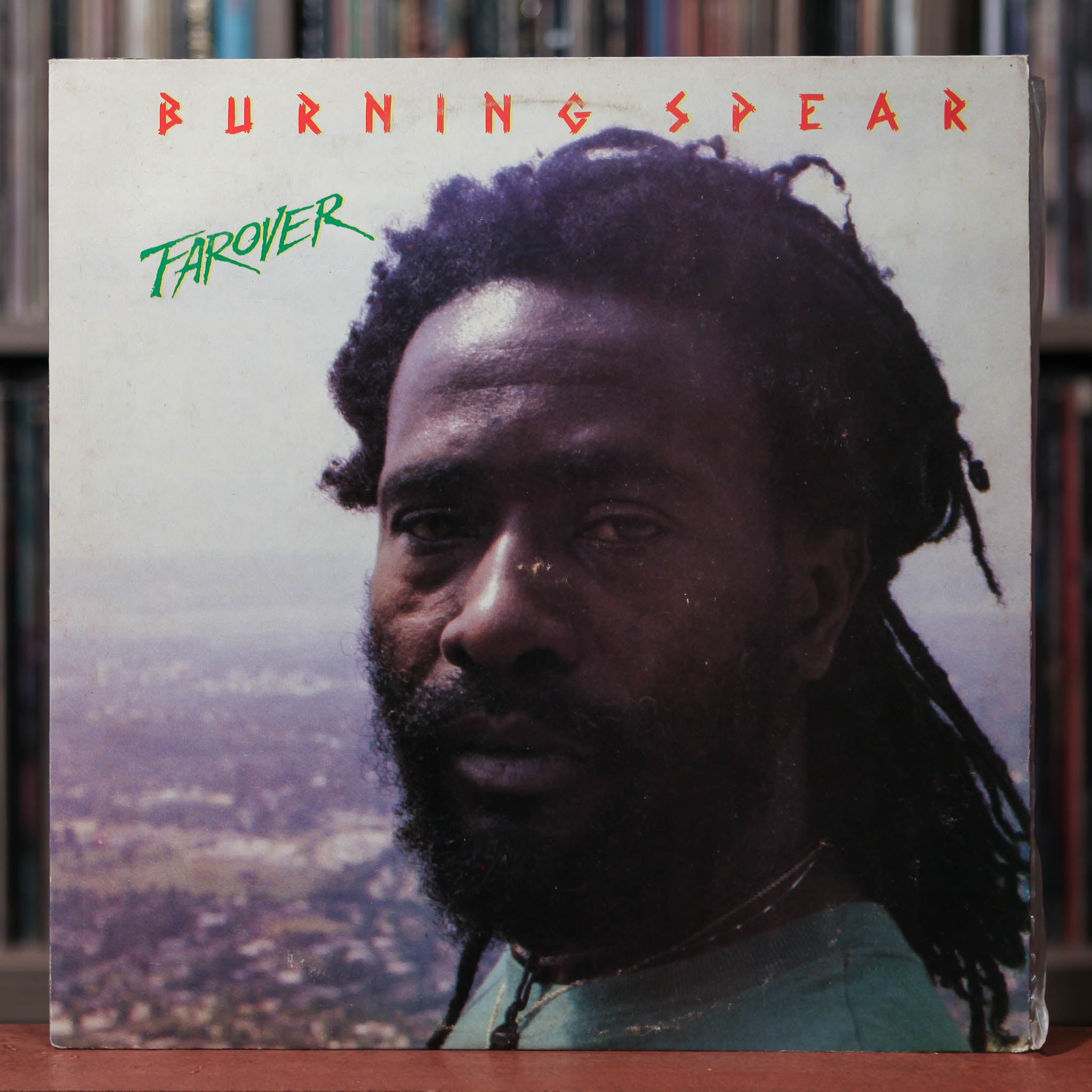 Burning Spear - Farover - Jamaican Import - 1982 Heartbeat, VG+/VG+