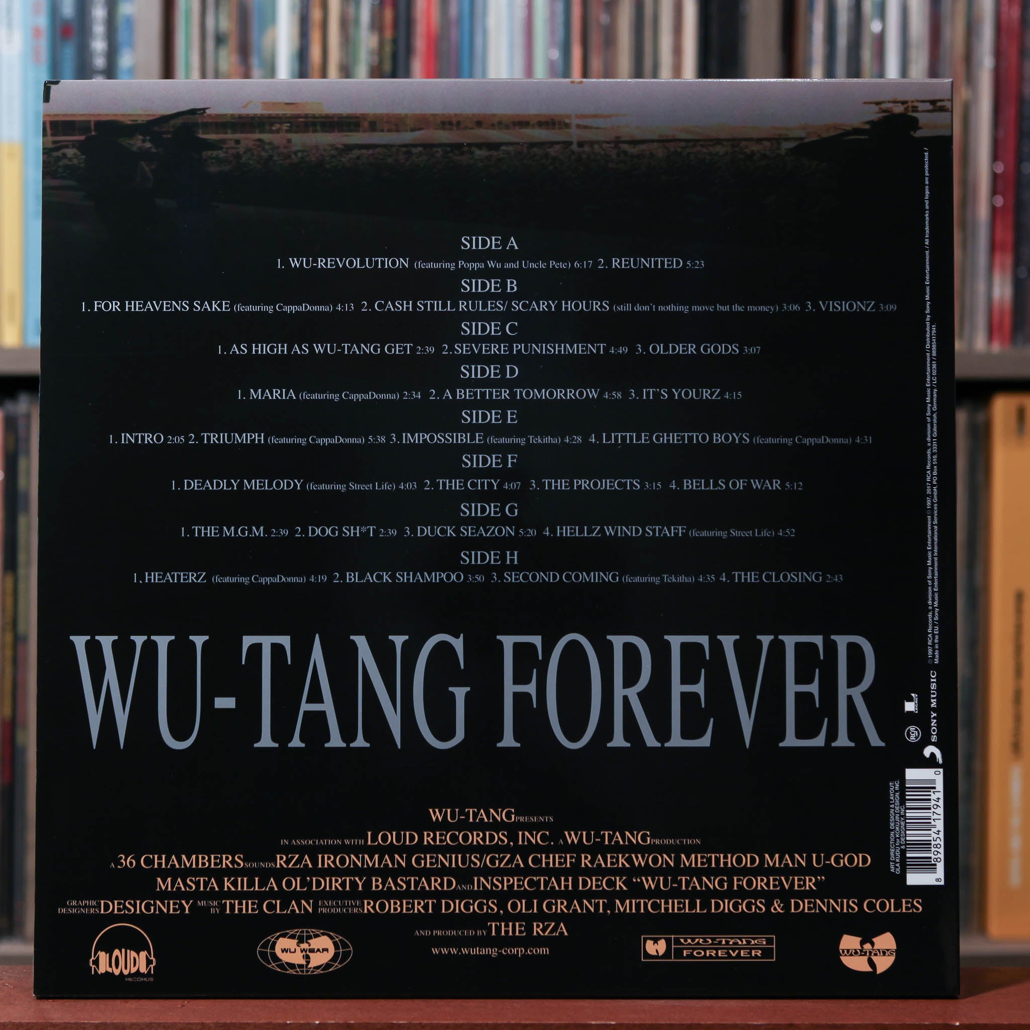 欧4LP Wu-Tang Clan Wu-Tang Forever 889854179410 Loud Records, RCA, L /01040 Wu-Tang Clan 
