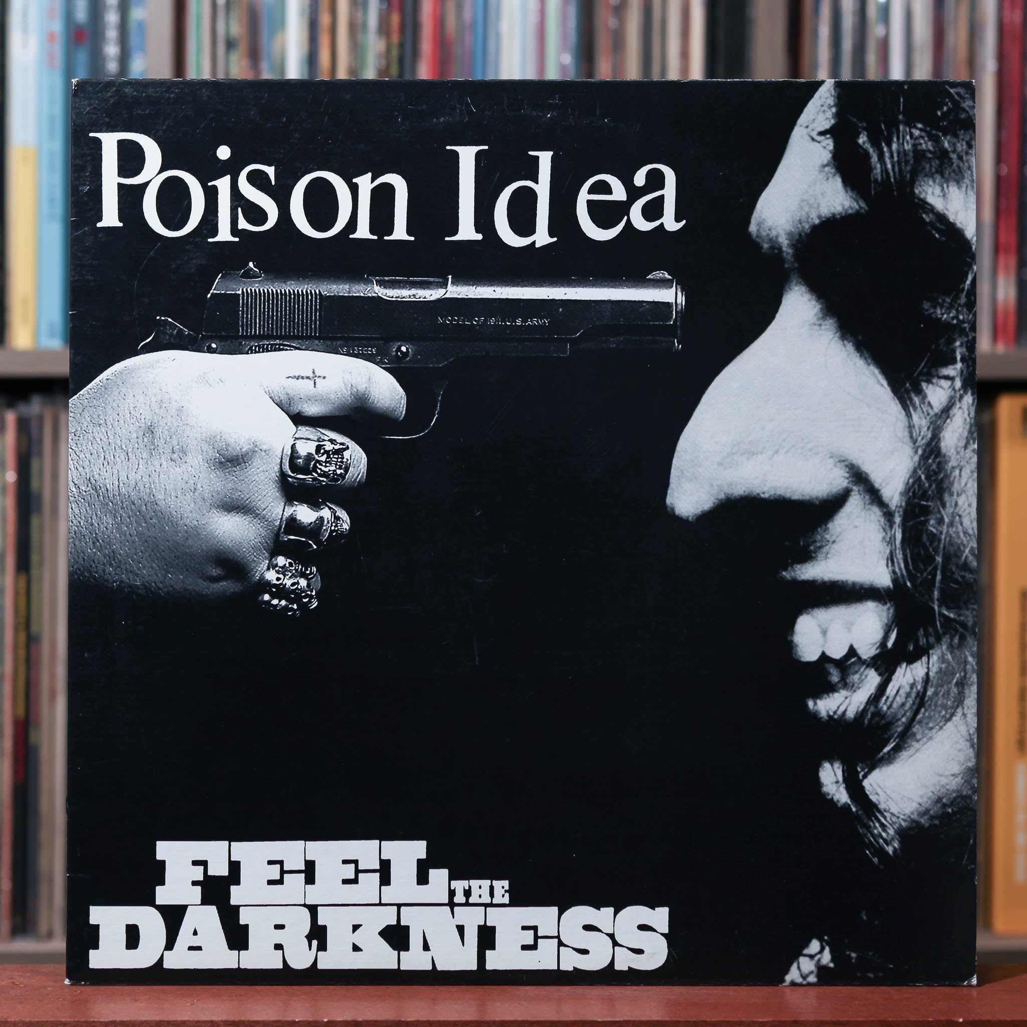 Poison Idea - Feel The Darkness - 1996 Epitaph, VG+/VG+