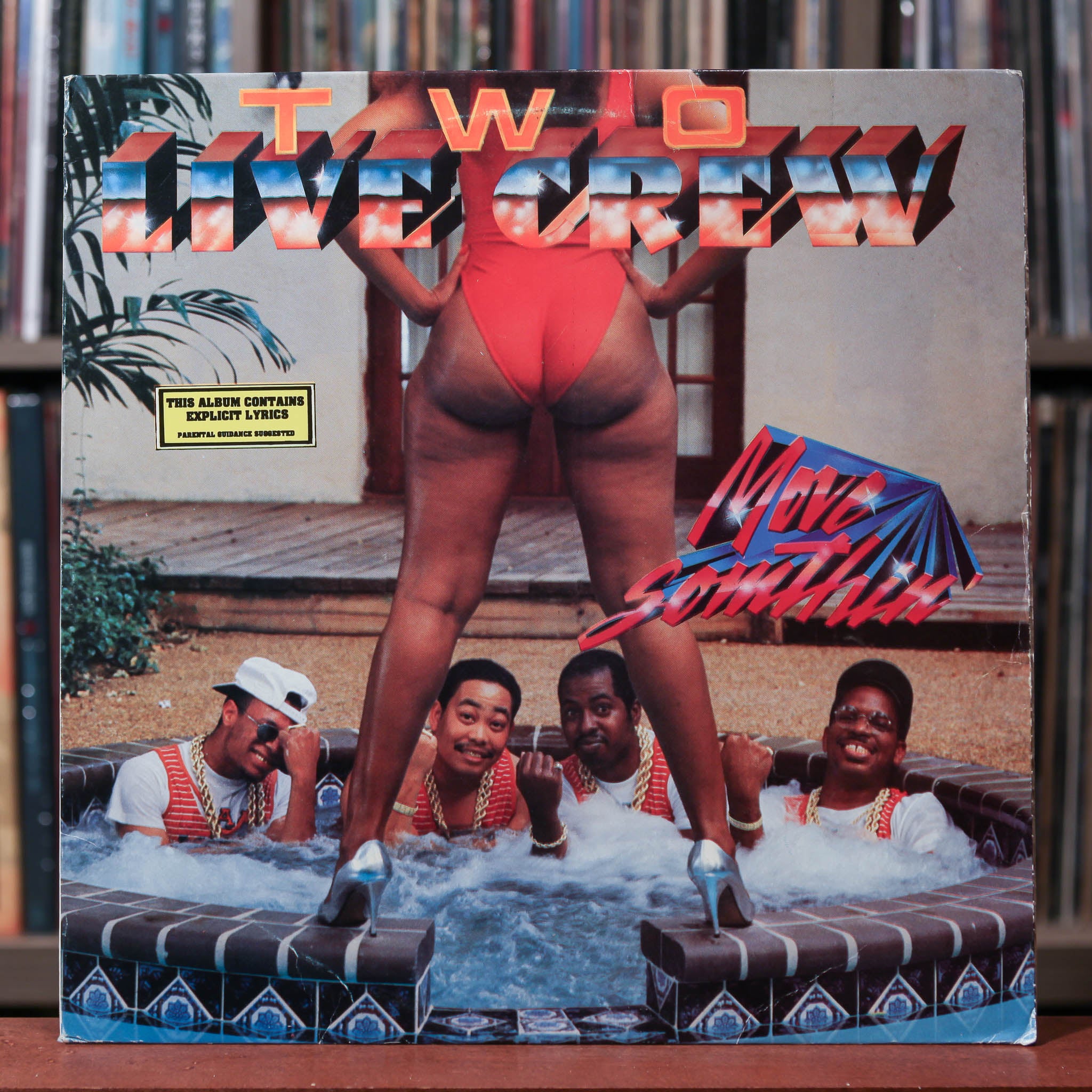 The 2 Live Crew - Move Somthin' - 1988 Luke Skyywalker Records, VG+/VG