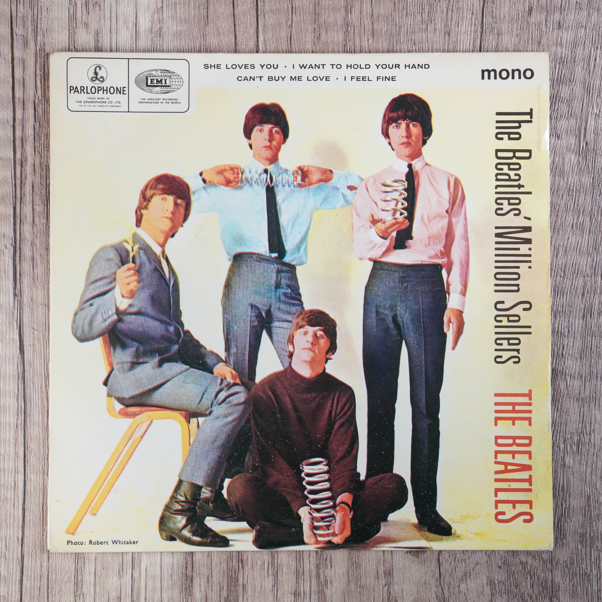 EP☆BEATLES☆Million Sellers UK Y/B Parlop 【公式通販】